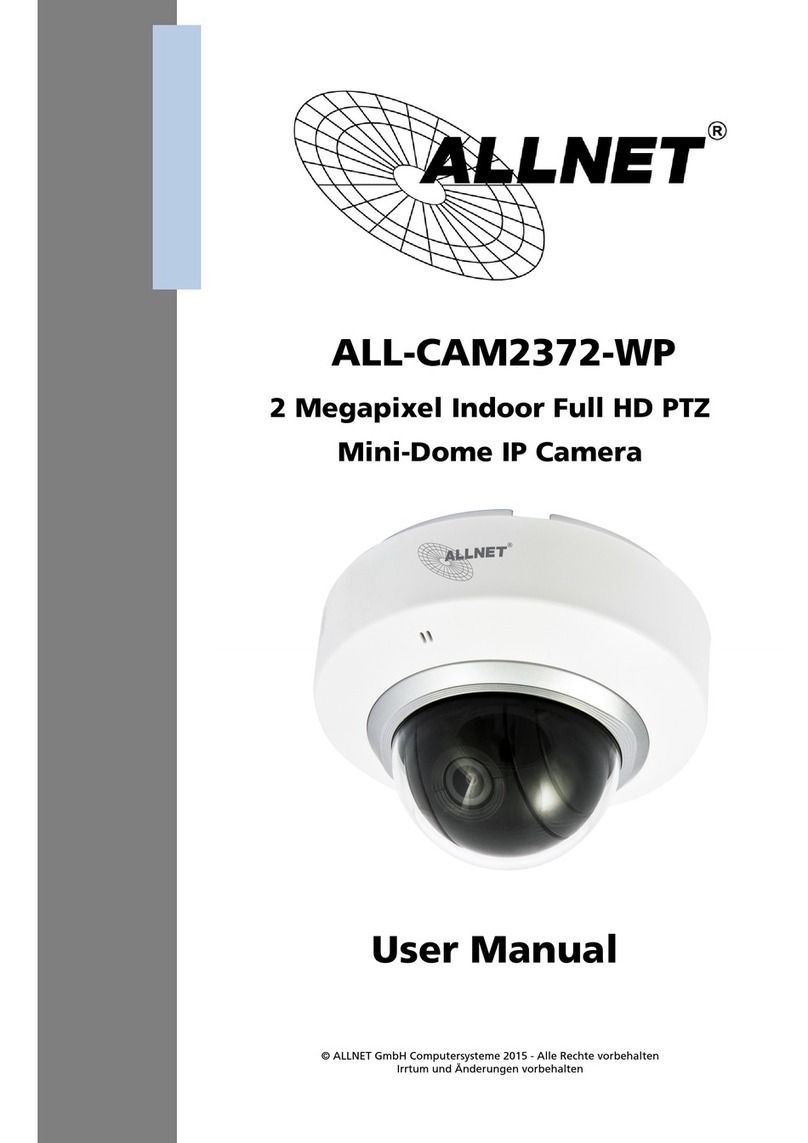 Allnet ALL-CAM2372-WP User manual
