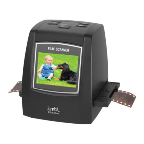 Jumbl 126KPK Super 8 Slides & Negatives Scanner User manual
