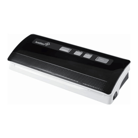 Ivation Vacuum Sealer user guide