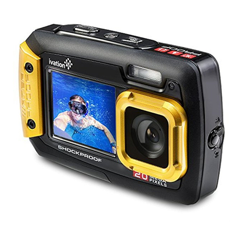 Ivation 20MP Waterproof/ Shockproof Digital Camera user manual