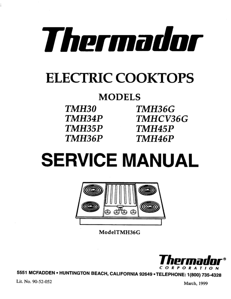 Thermador TMH30 Service manual