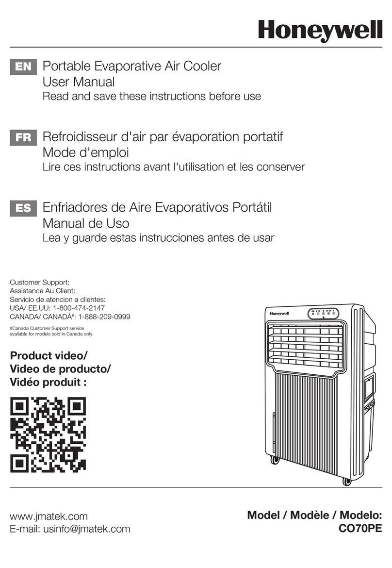 Honeywell CO70PE User manual