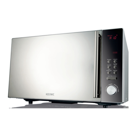 Koenic KMW 255 User manual