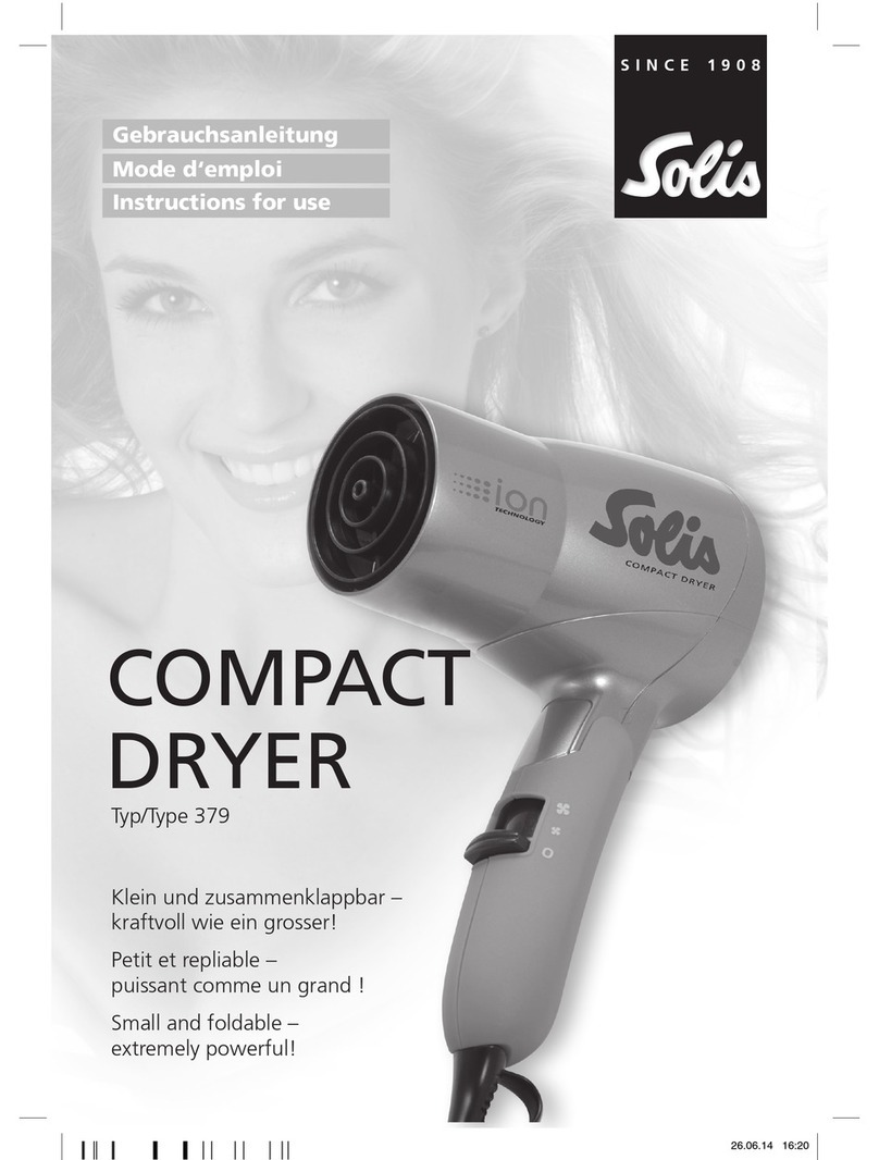 SOLIS TYPE 379 User manual SOLIS TYPE 379 User manual