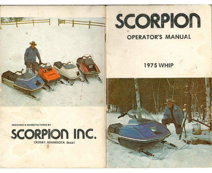 SCORPION 1975 WHIP User manual