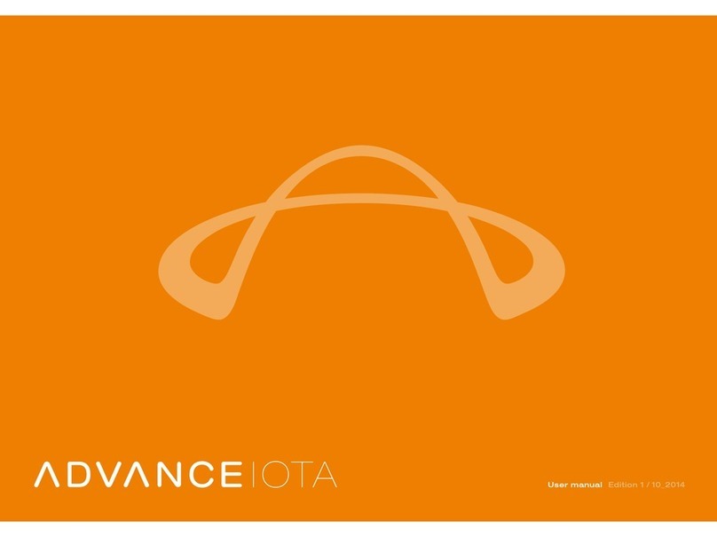 Advance acoustic IOTA 23 user manual