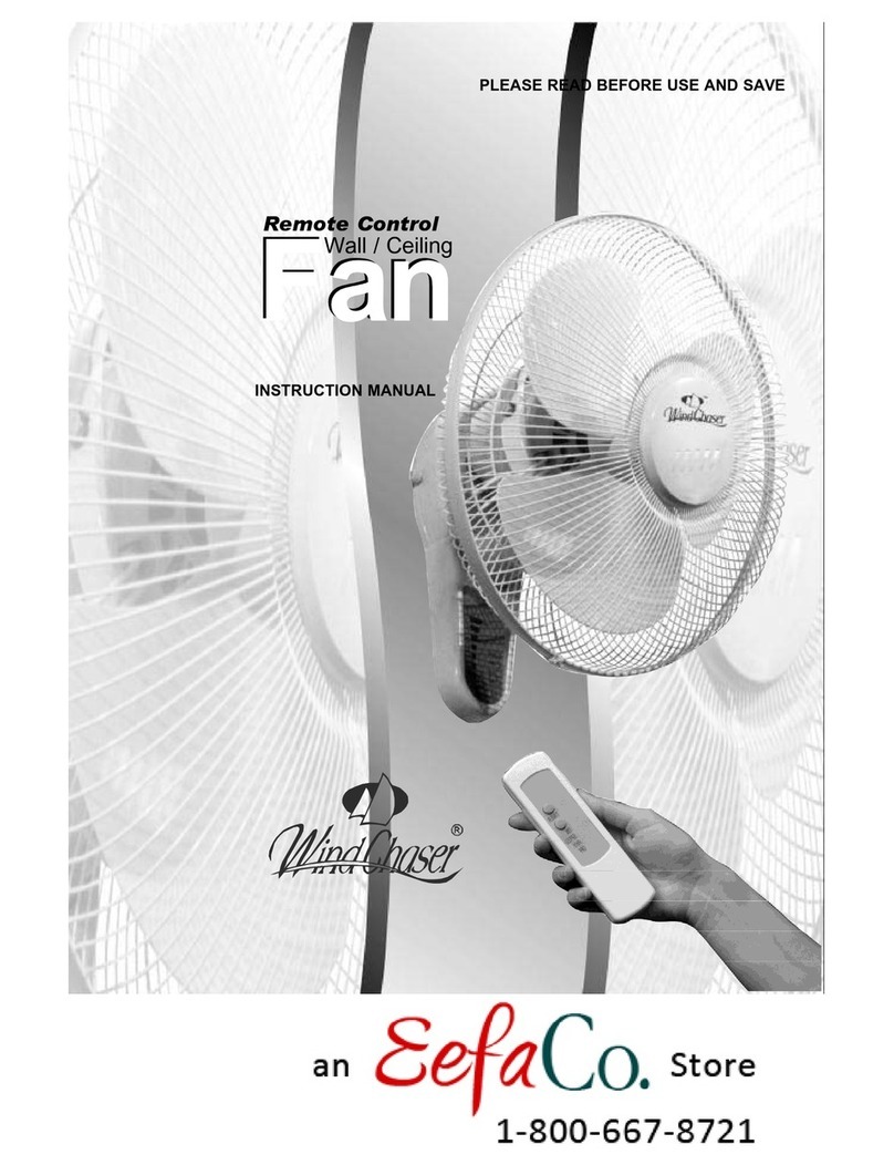 Wind Chaser OCWR161 User manual