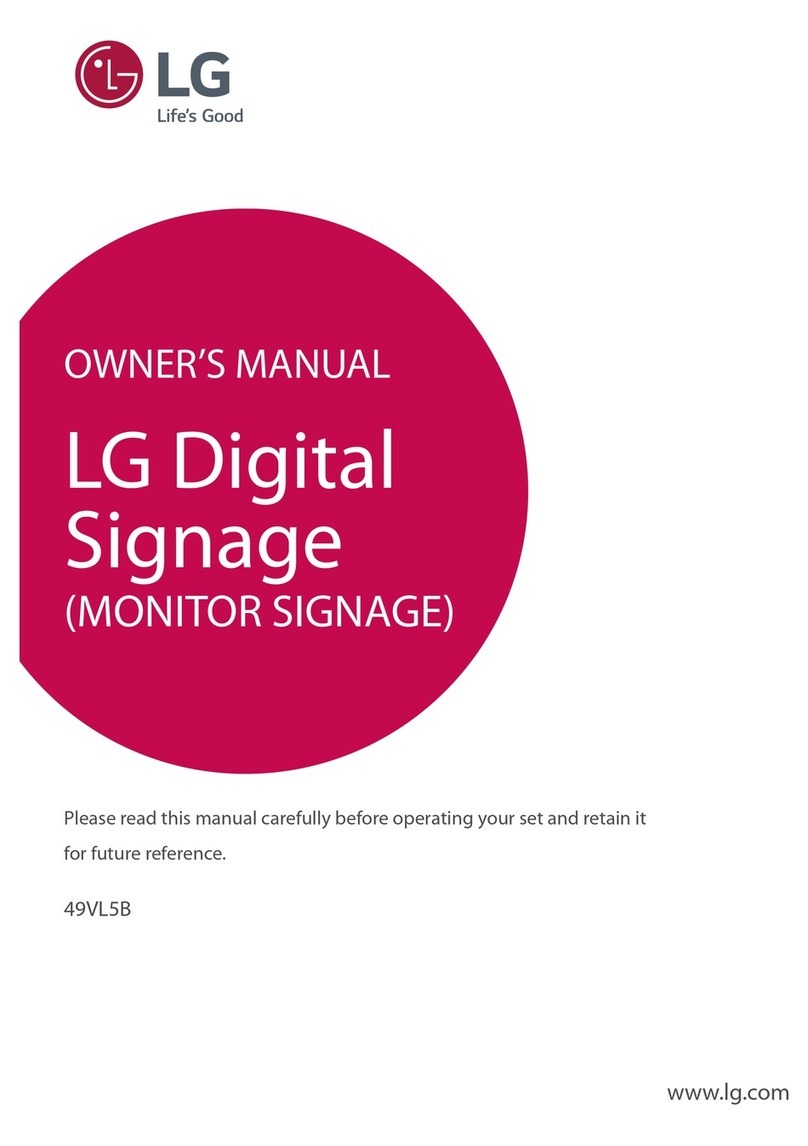 LG 49VL5B User manual