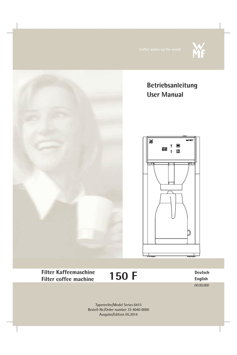 WMF 150 F User manual