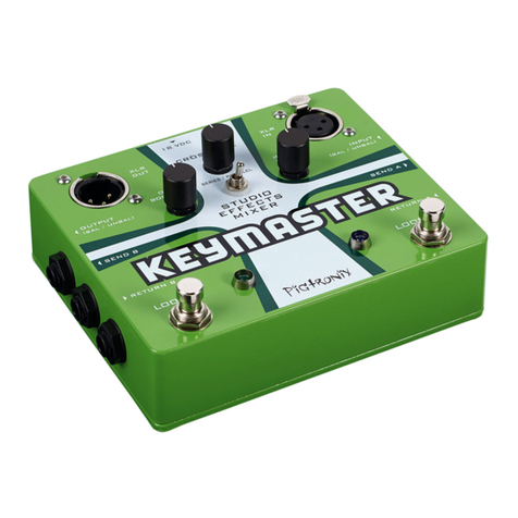 pigtronix Keymaster User manual