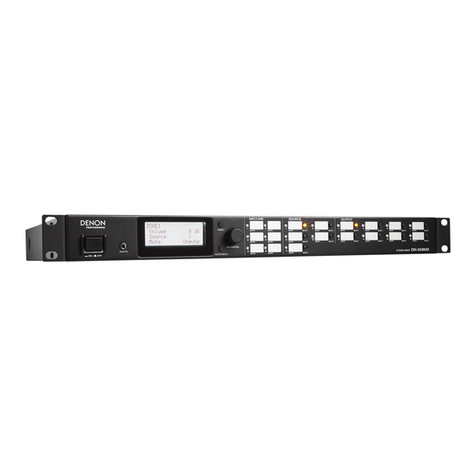 Denon DN-508MX User manual