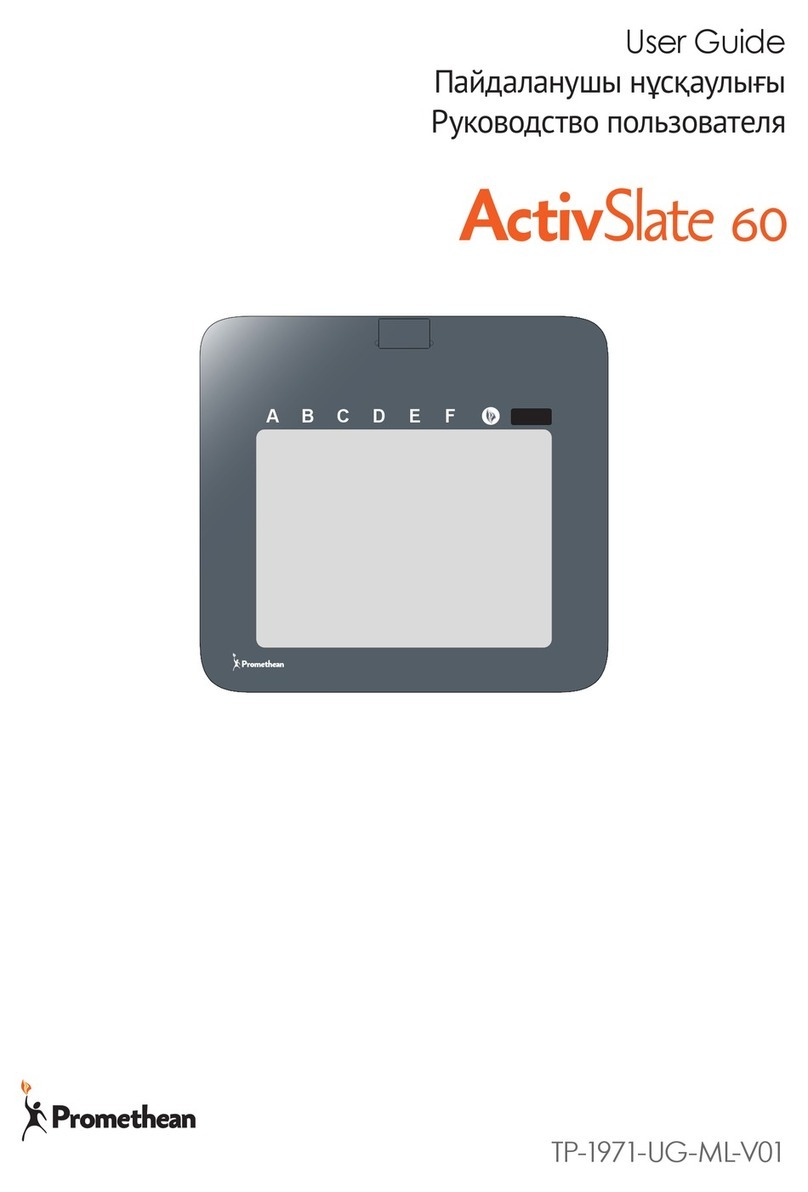 promethean ActivSlate 60 user guide