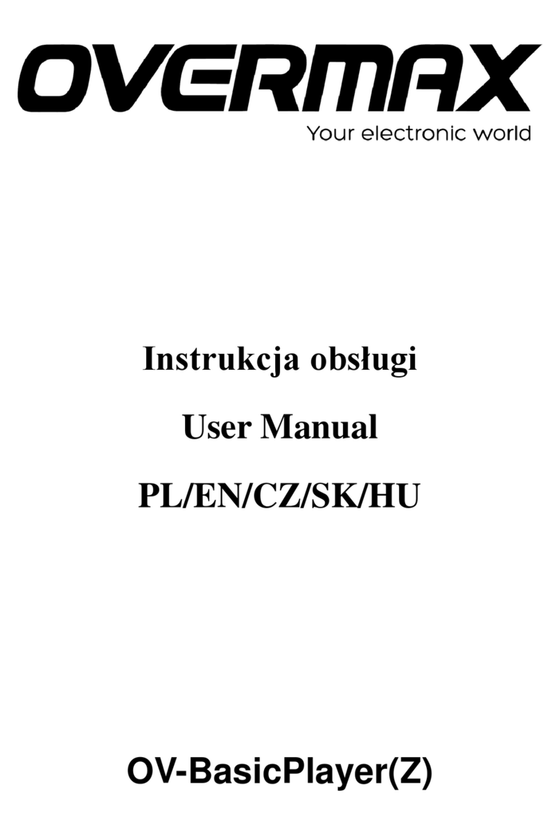 Overmax OV-BASICPLAYER user manual