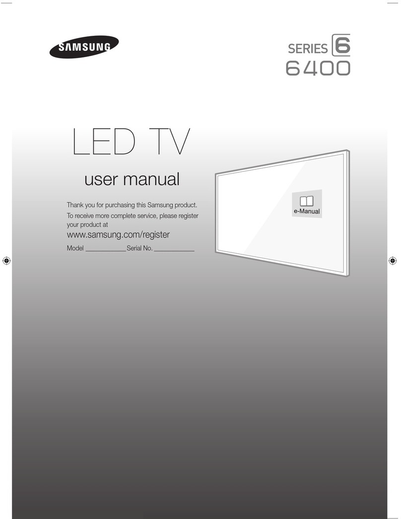 Samsung 6 series User manual