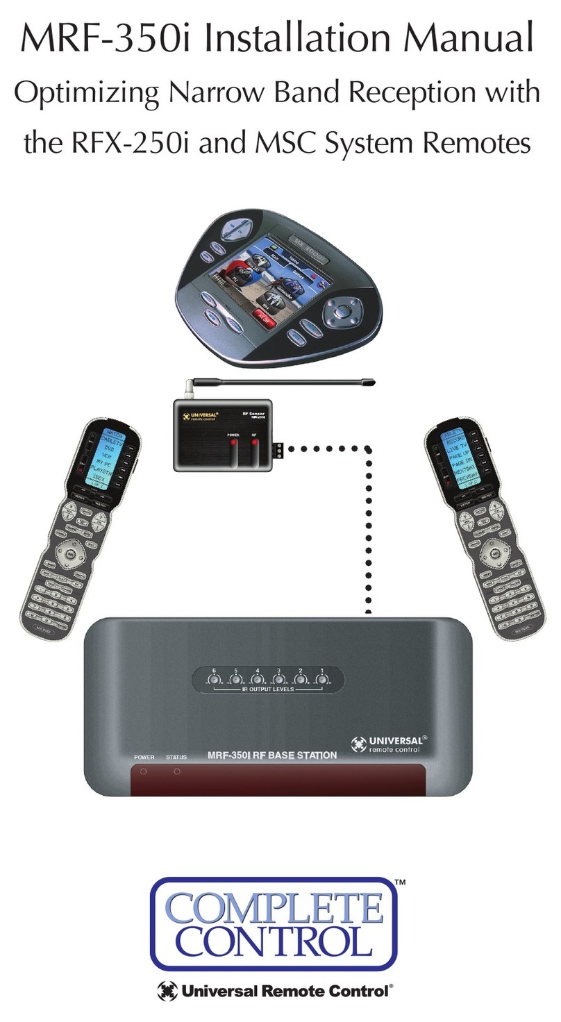 Complete Control MRF-350i User manual
