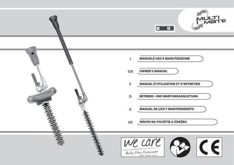 Efco MultiMate User manual Efco MultiMate User manual