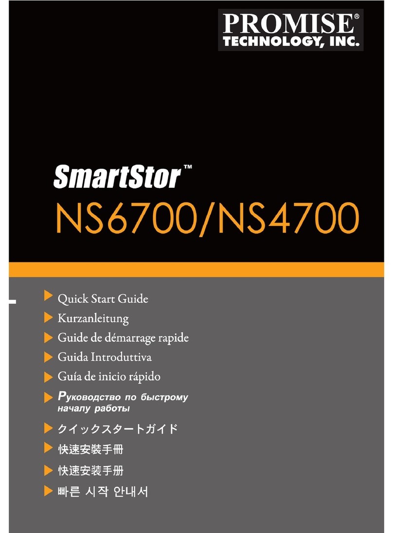 Promise SmartStor NS6700 User manual