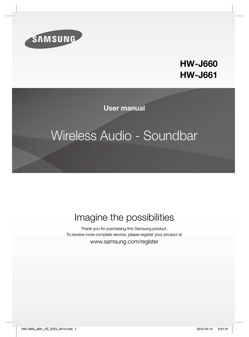 Samsung HW-J660 User manual