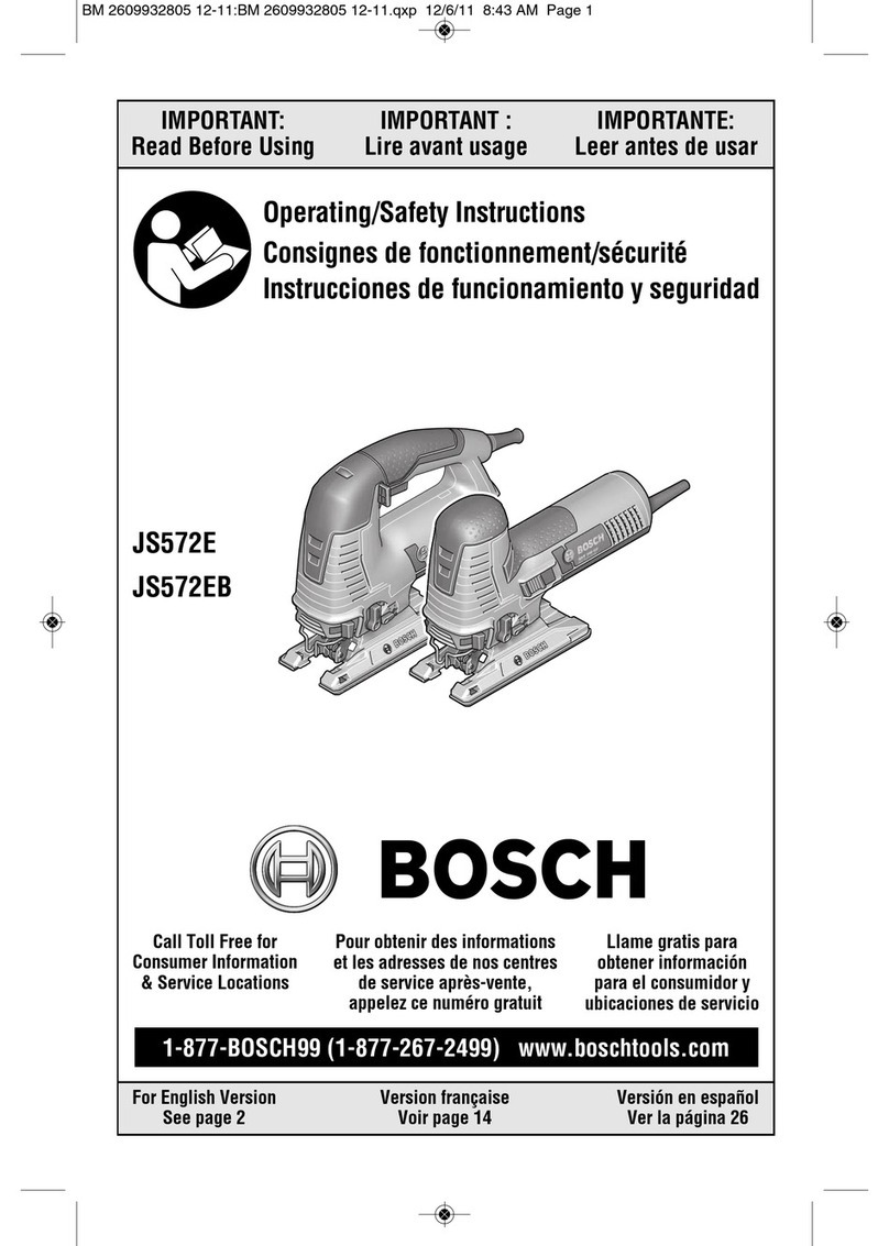 Bosch JS572E Assembly instructions