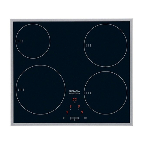 Miele KM 611 Series Operating and installation instructions