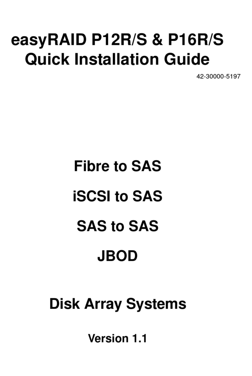 easyRAID ERP12R-8FR2 User manual