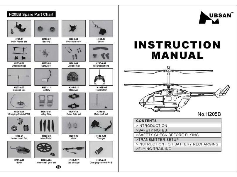 Hubsan H205B instruction manual