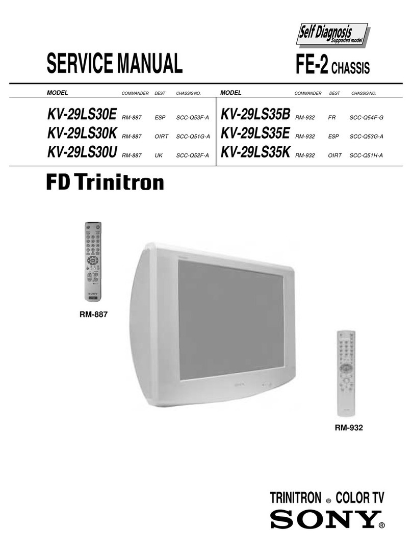 Sony KV-29LS30E User manual