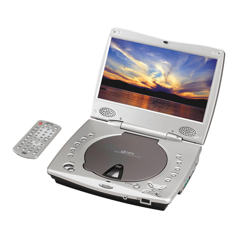 GPX PDL805 instruction manual