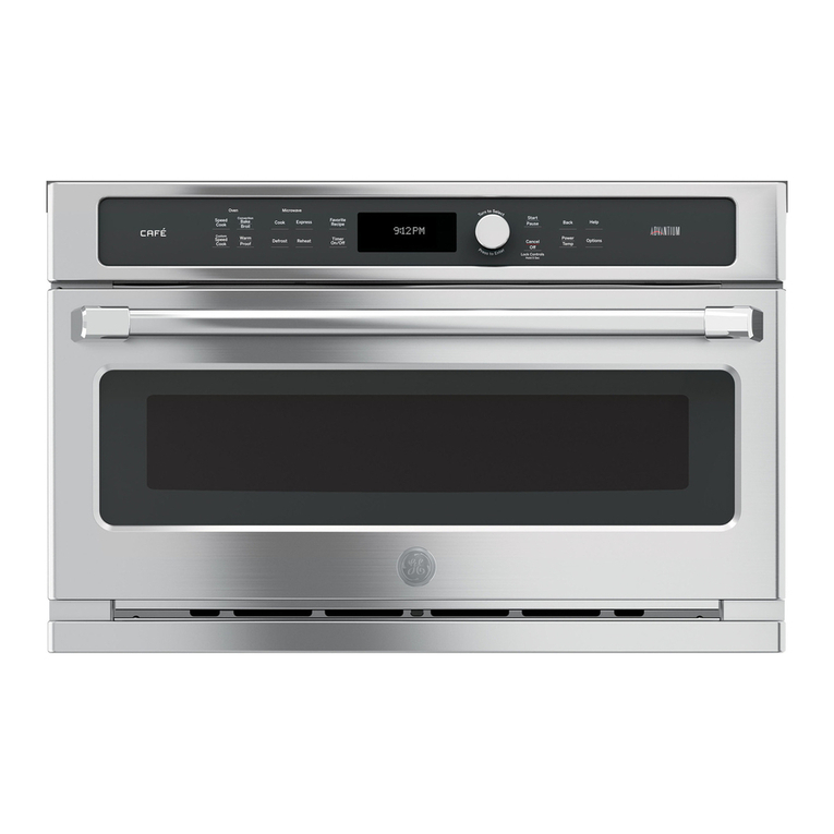GE Advantium CSB9120 User manual