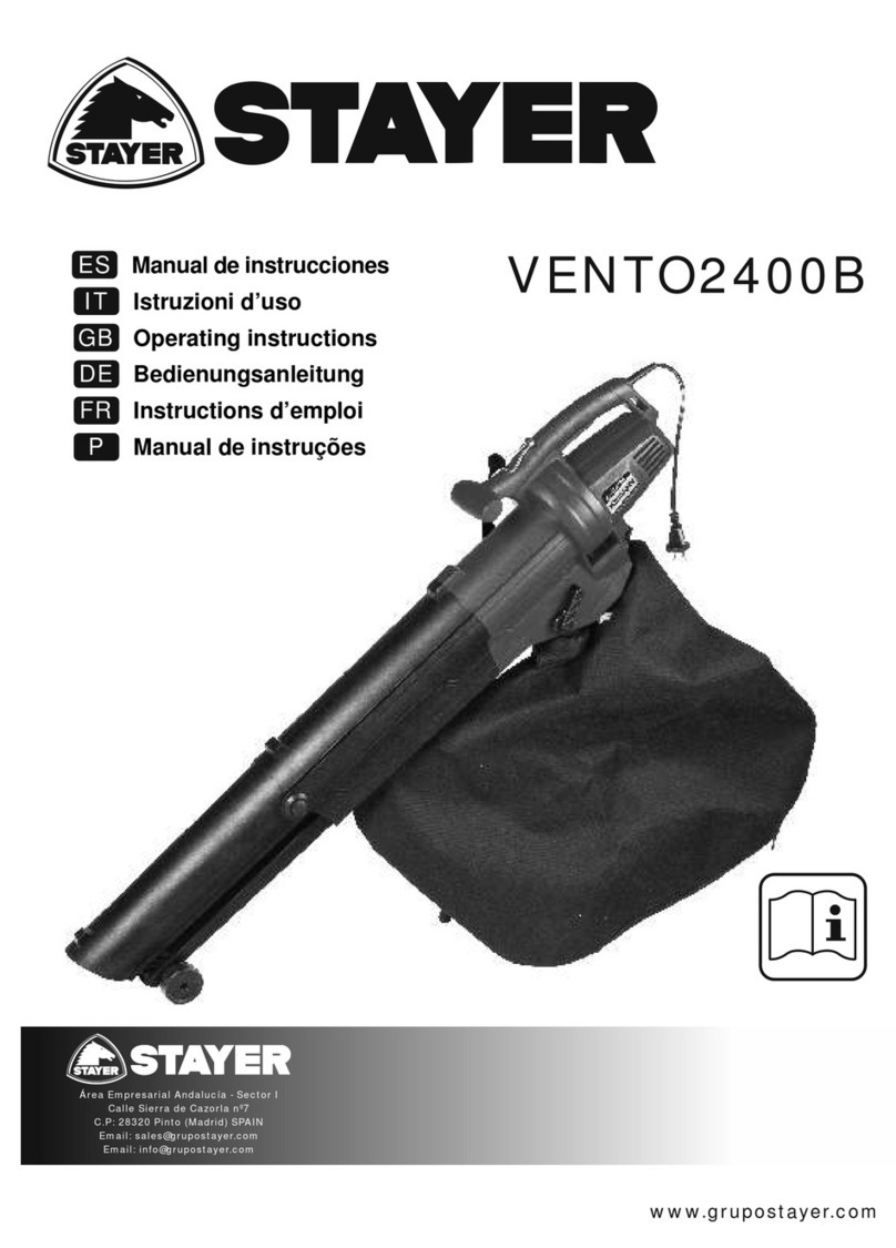 stayer VENTO2400B operating instructions