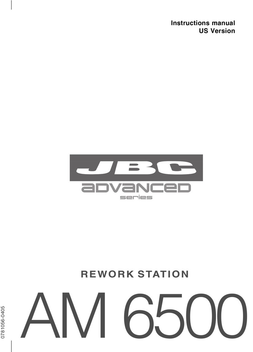 jbc AM 6500 instruction manual