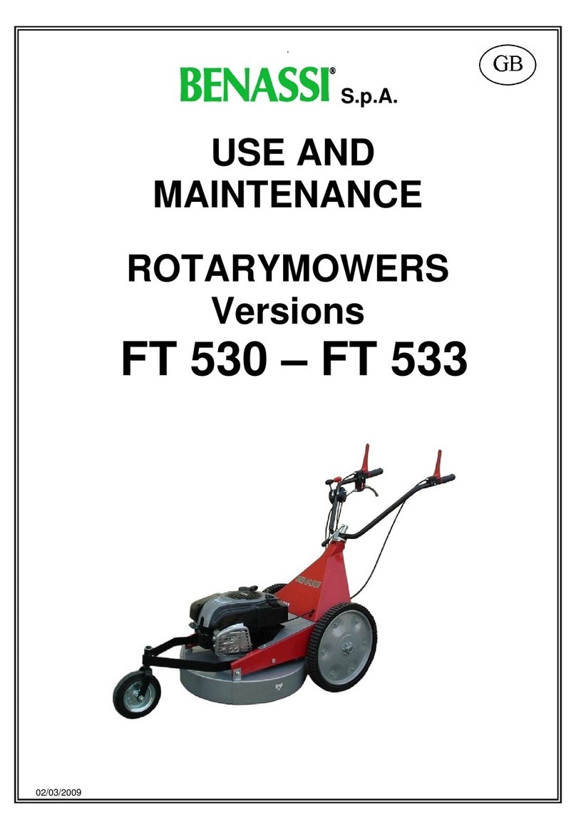 Benassi FT 530 User guide Benassi FT 530 User guide