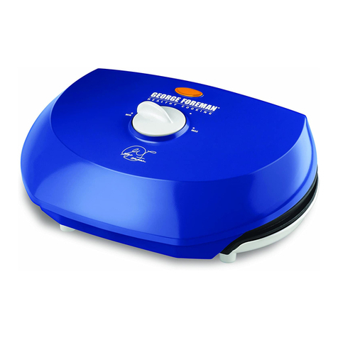 George Foreman GR50VB Installation instructions