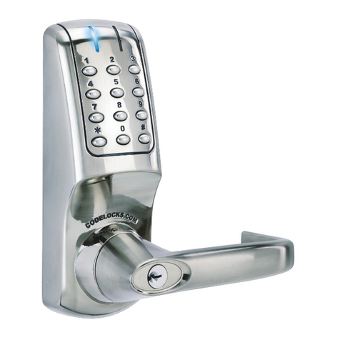 CODELOCKS CL5000 User manual