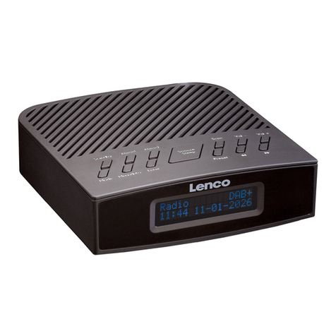 LENCO CR-430DAB+ User manual