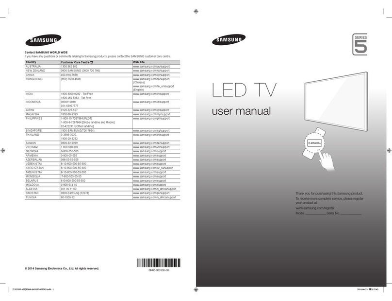 Samsung ua58h5200 User manual