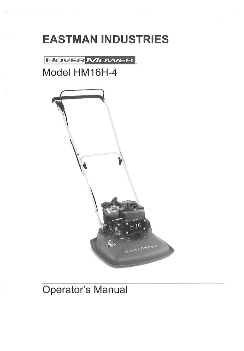 Hover Mower HM16H-4 owner's manual