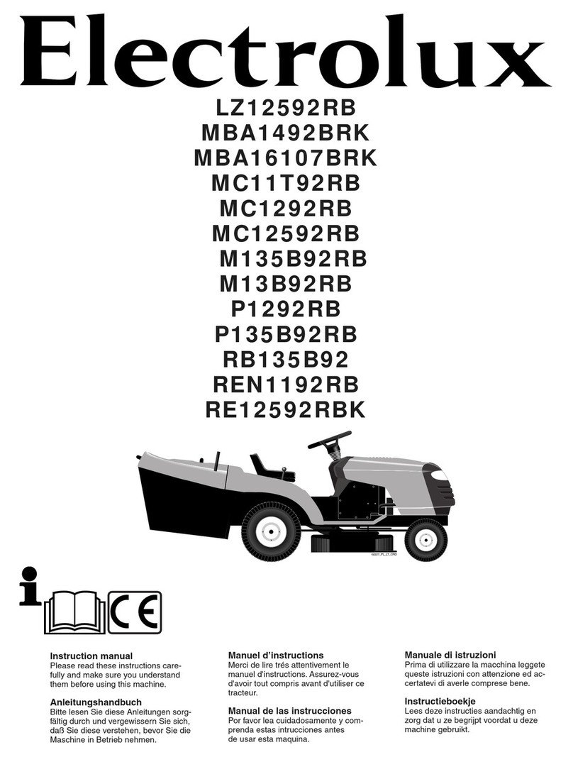 Electrolux LZ12592RB User manual