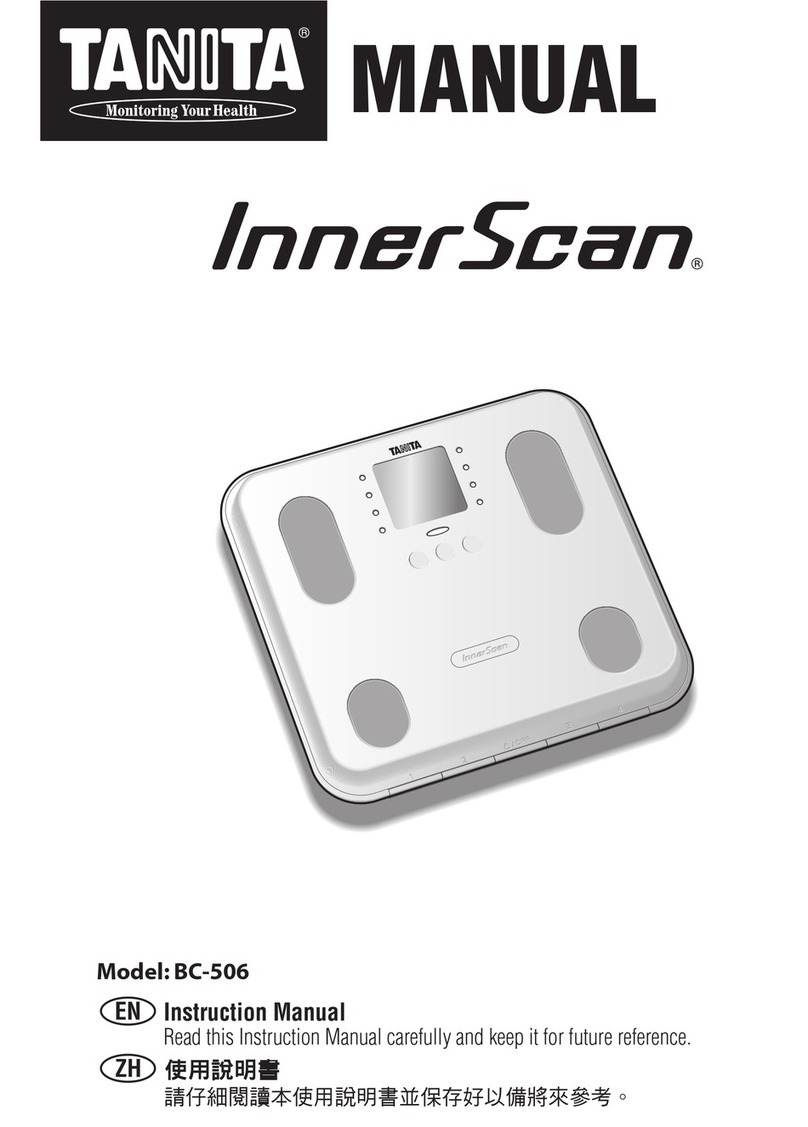 Tanita InnerScan BC-506 User manual
