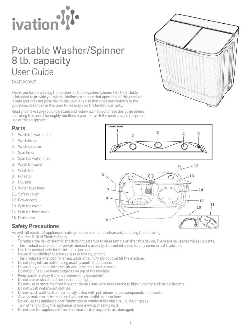 Ivation IVAPWS8WT User manual