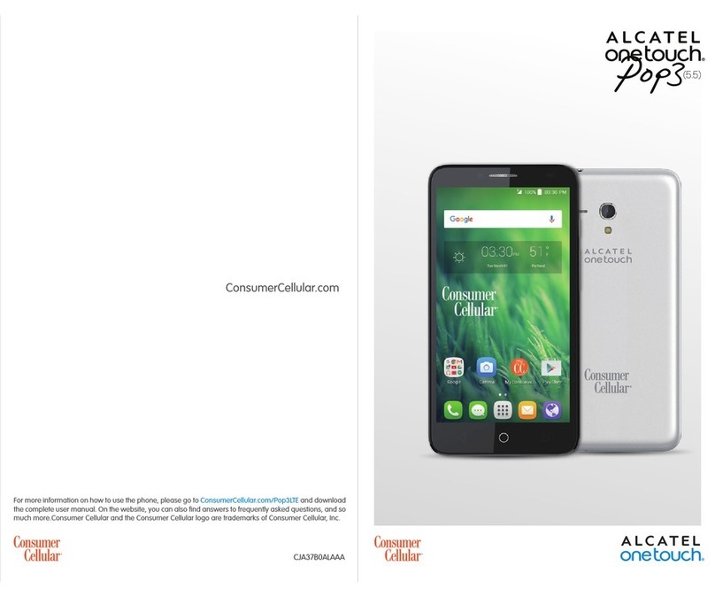Alcatel ONETOUCH POP 3 Series User manual