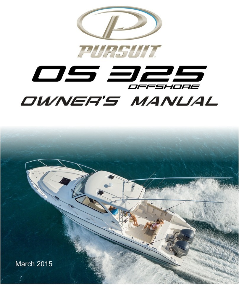 PURSUIT OS 325 OFFSHORE User manual
