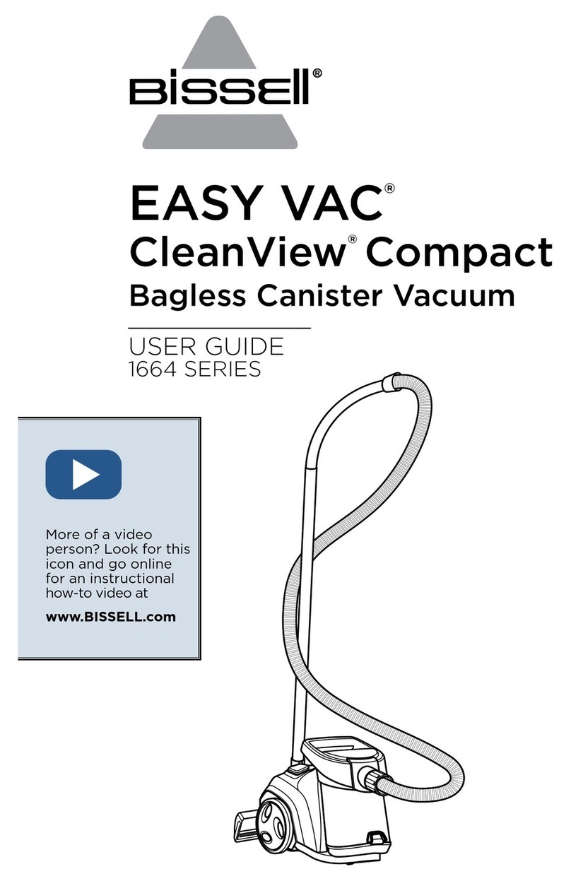 Bissell 1664 SERIES user guide