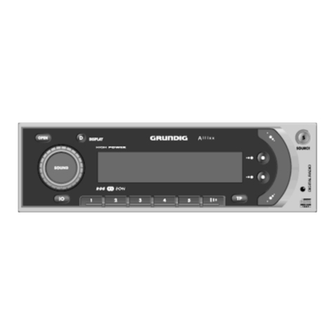 Grundig Allixx SCD 5410 DAB GHN0400 User manual
