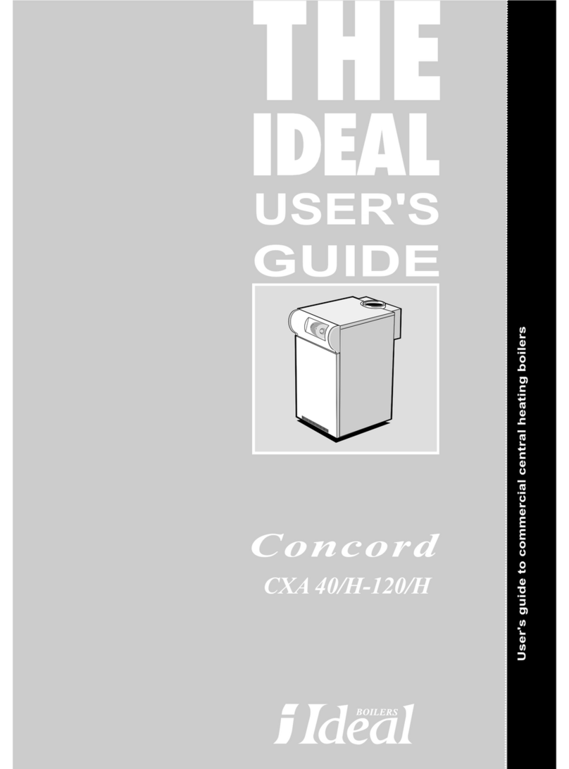 IDEAL Concord CXA 40 user manual