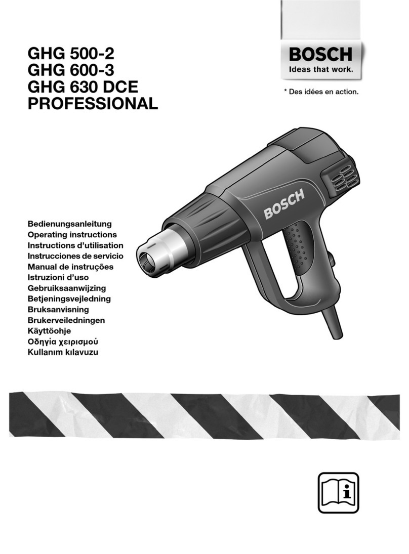 Bosch GHG 500-2 Professional User manual