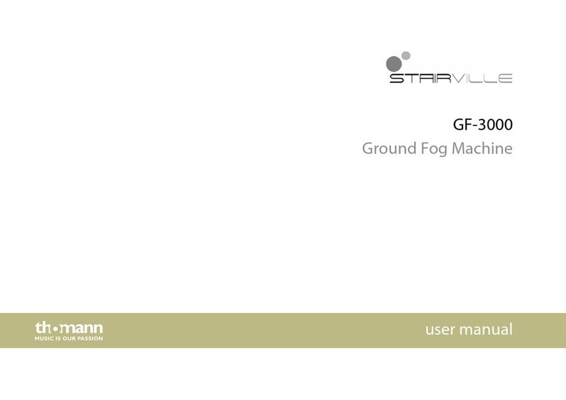 thomann GF-3000 User manual