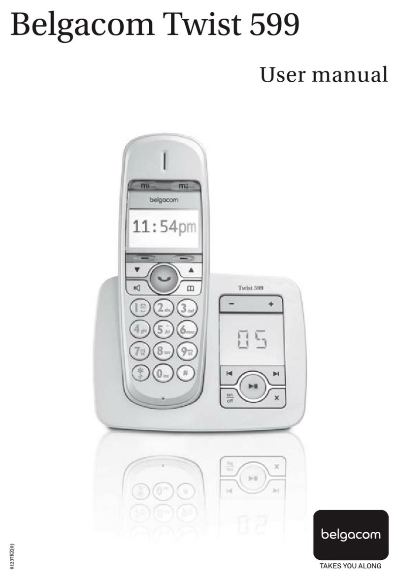 BELGACOM Twist 599 User manual