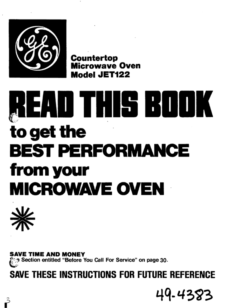 GE JET122 User manual GE JET122 User manual