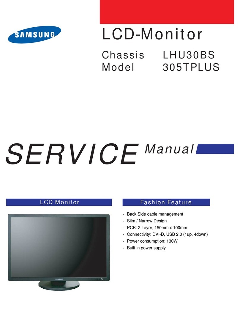 Samsung SyncMaster 305TPLUS Service manual